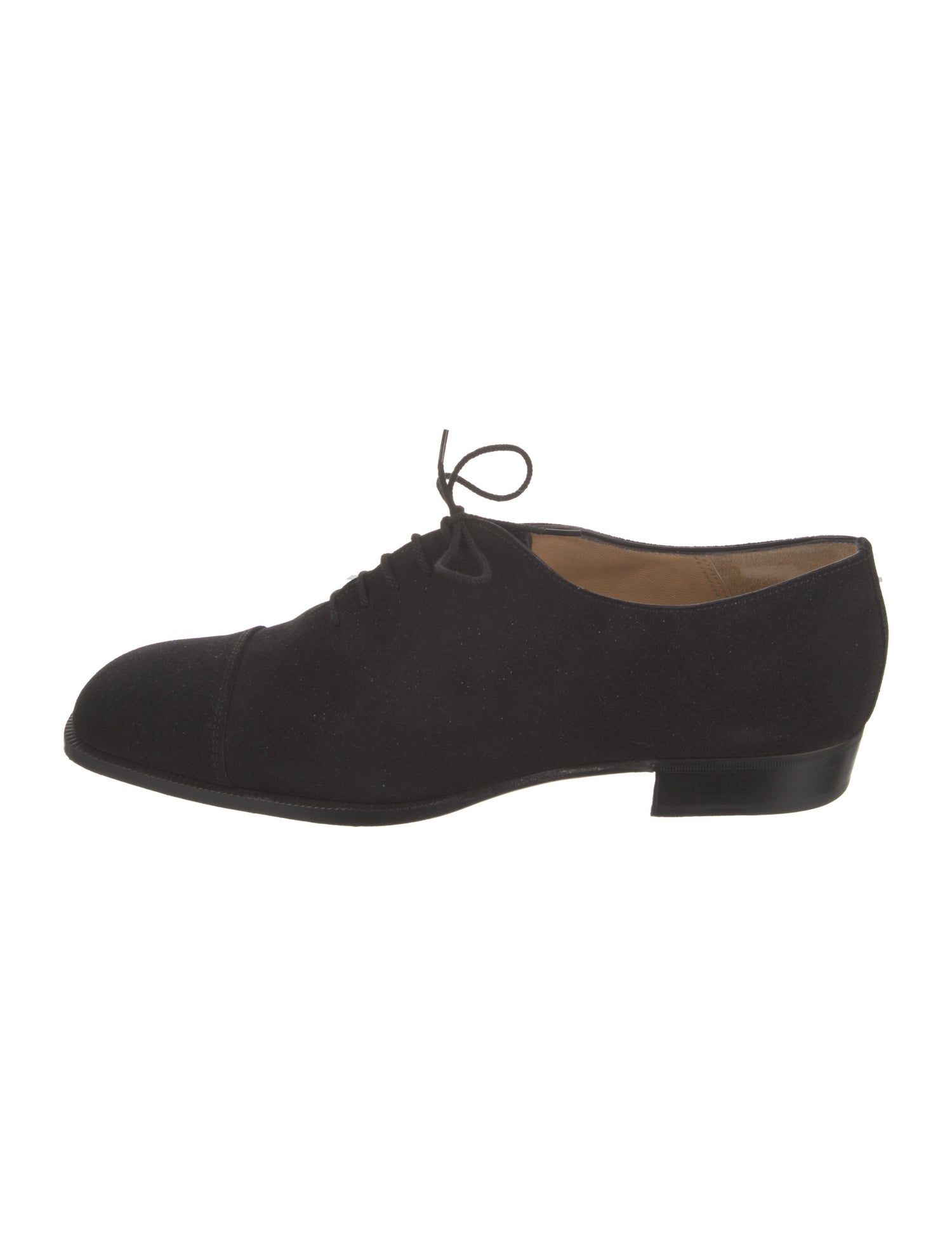Manolo Blahnik Suede Oxfords