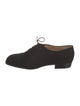 Manolo Blahnik Suede Oxfords