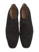 Manolo Blahnik Suede Oxfords