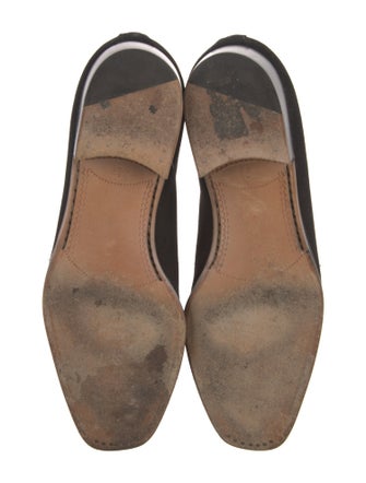 Manolo Blahnik Suede Oxfords