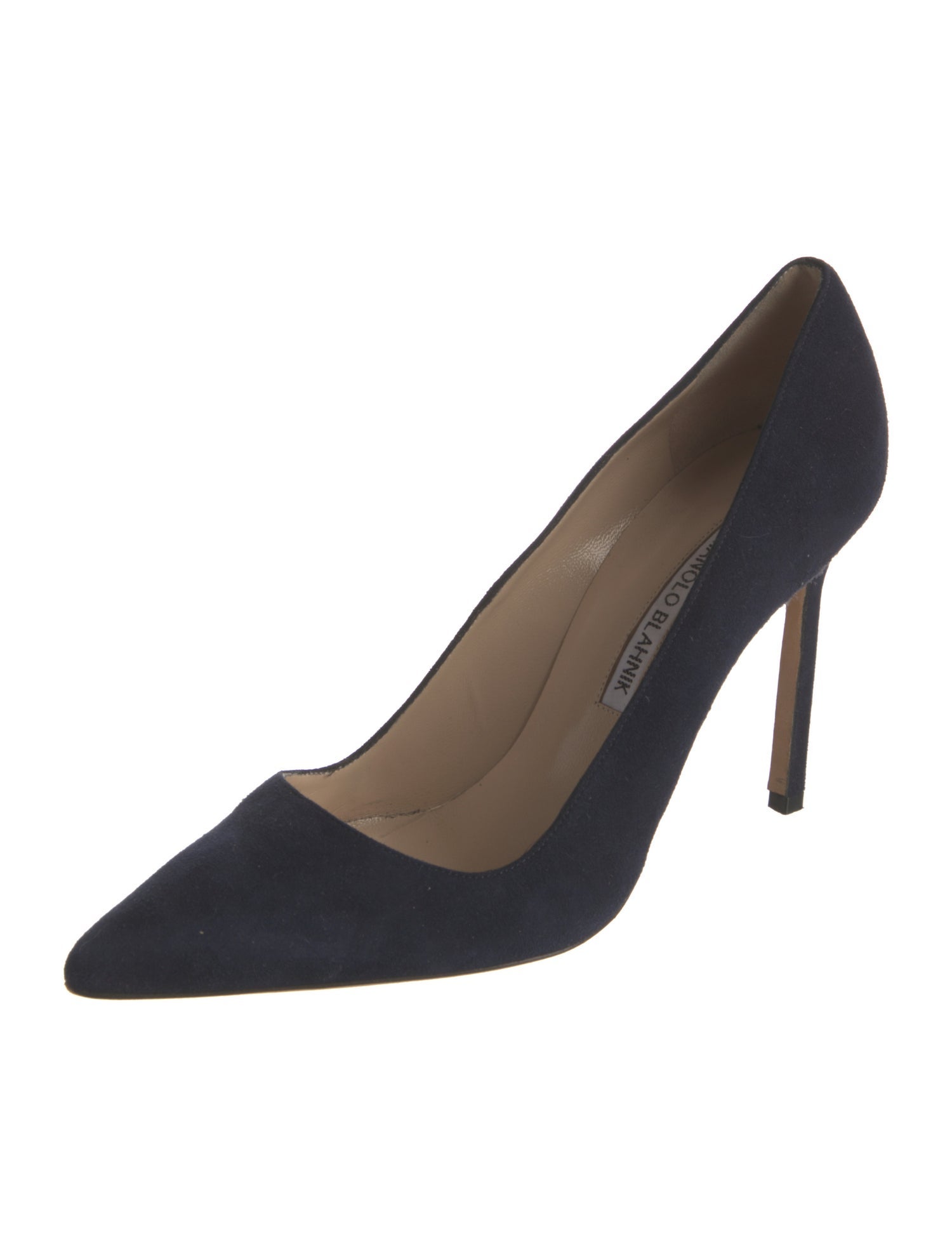 Manolo Blahnik Suede Pumps