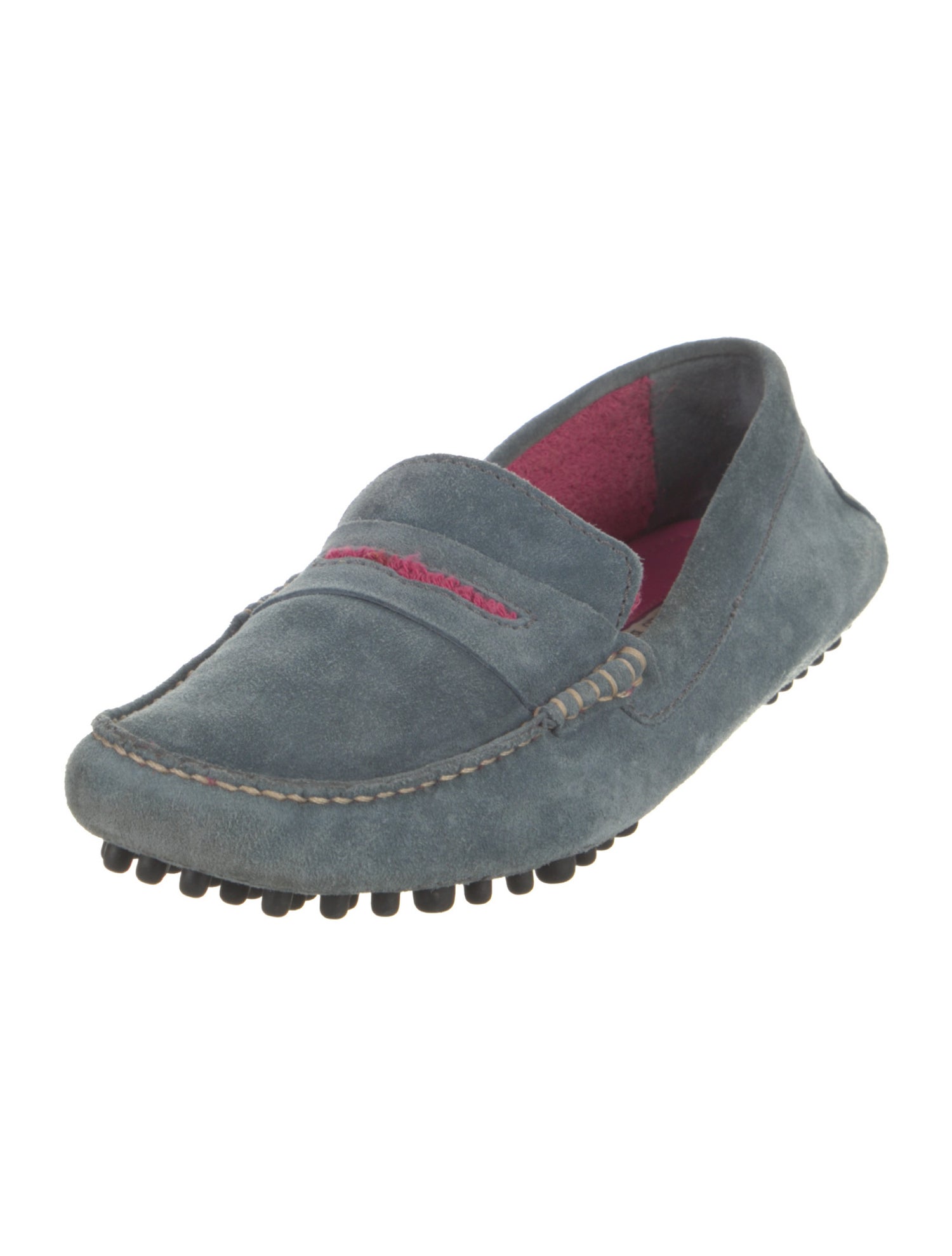 Manolo Blahnik Suede Loafers