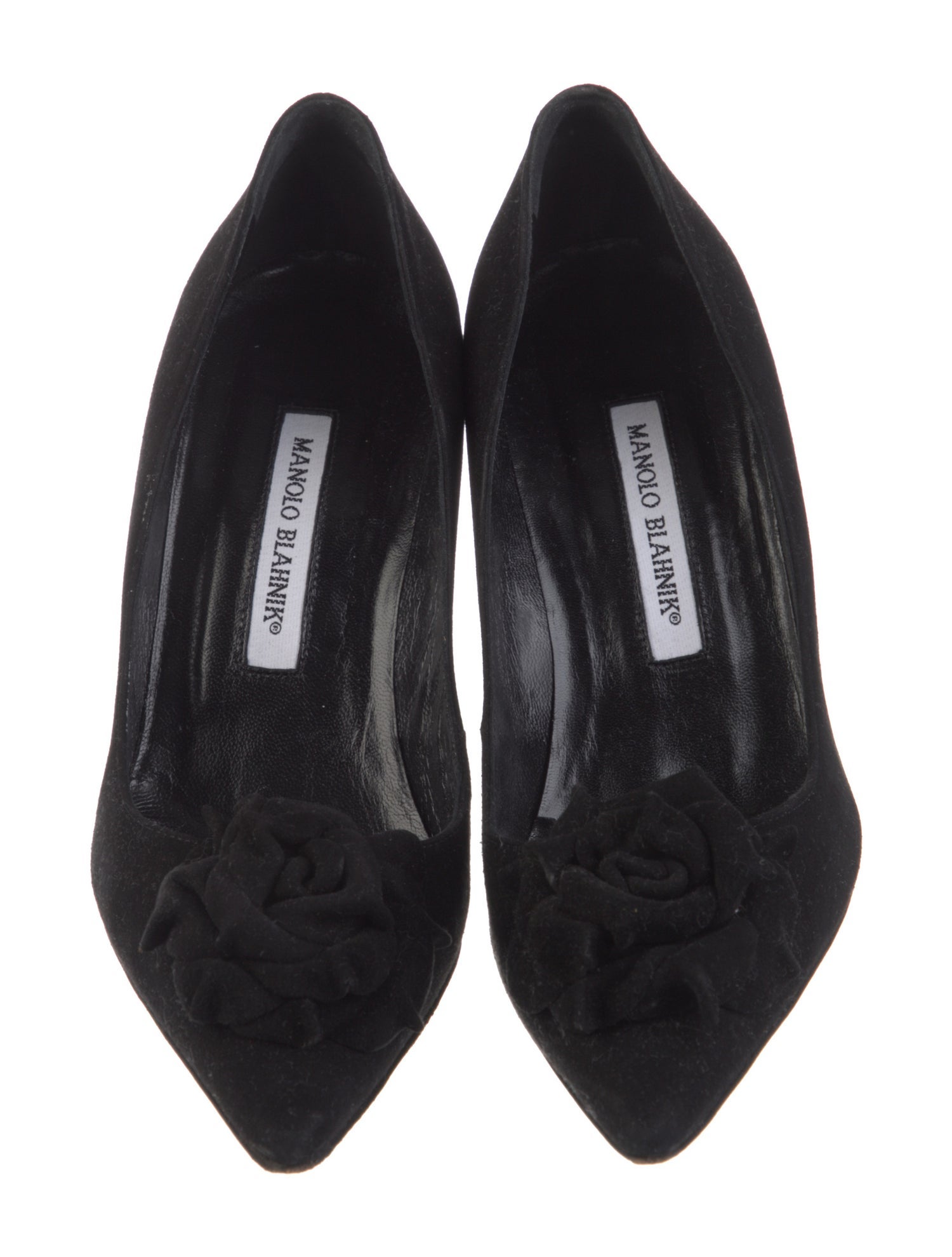 Manolo Blahnik Suede Pumps