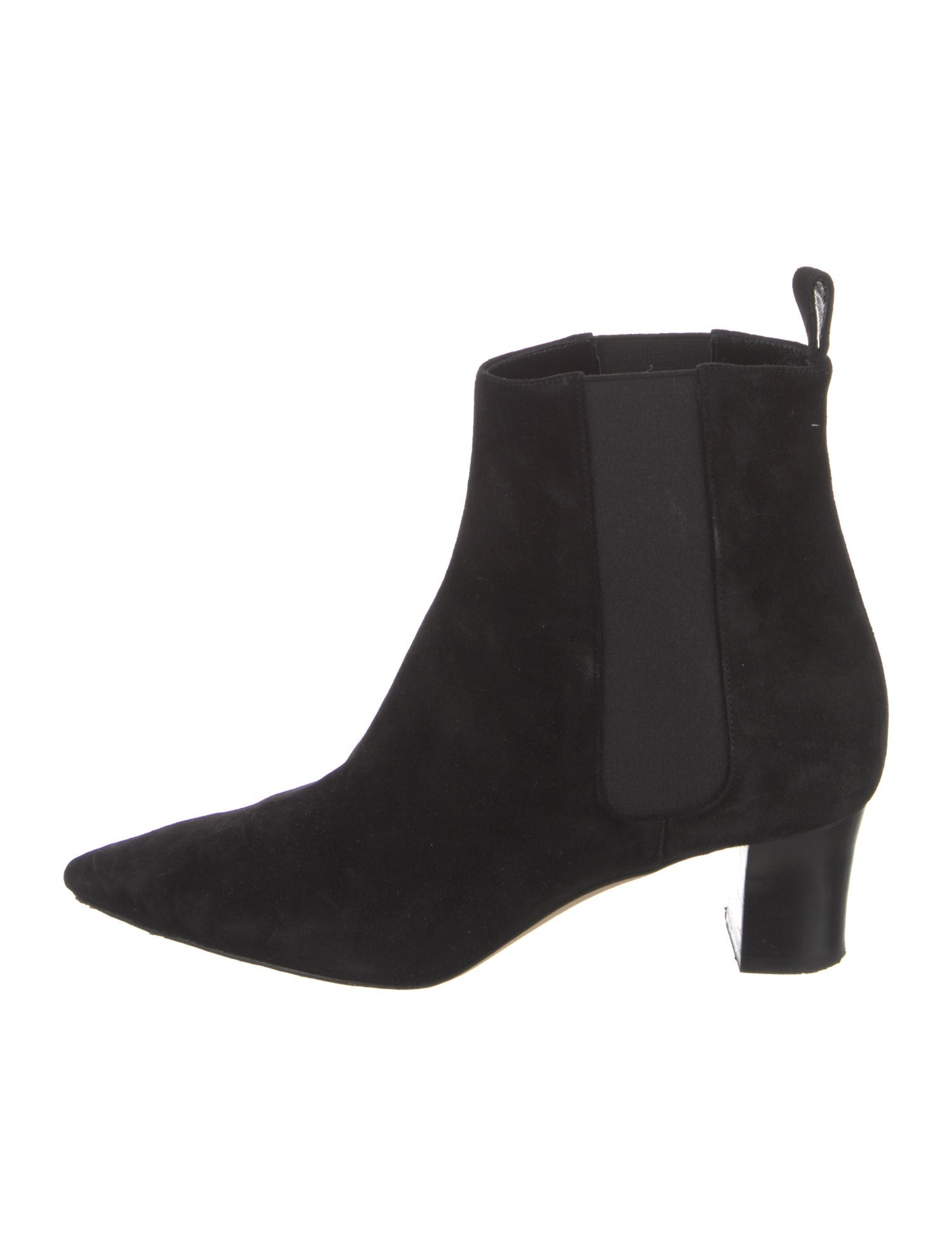 Manolo Blahnik Suede Chelsea Boots