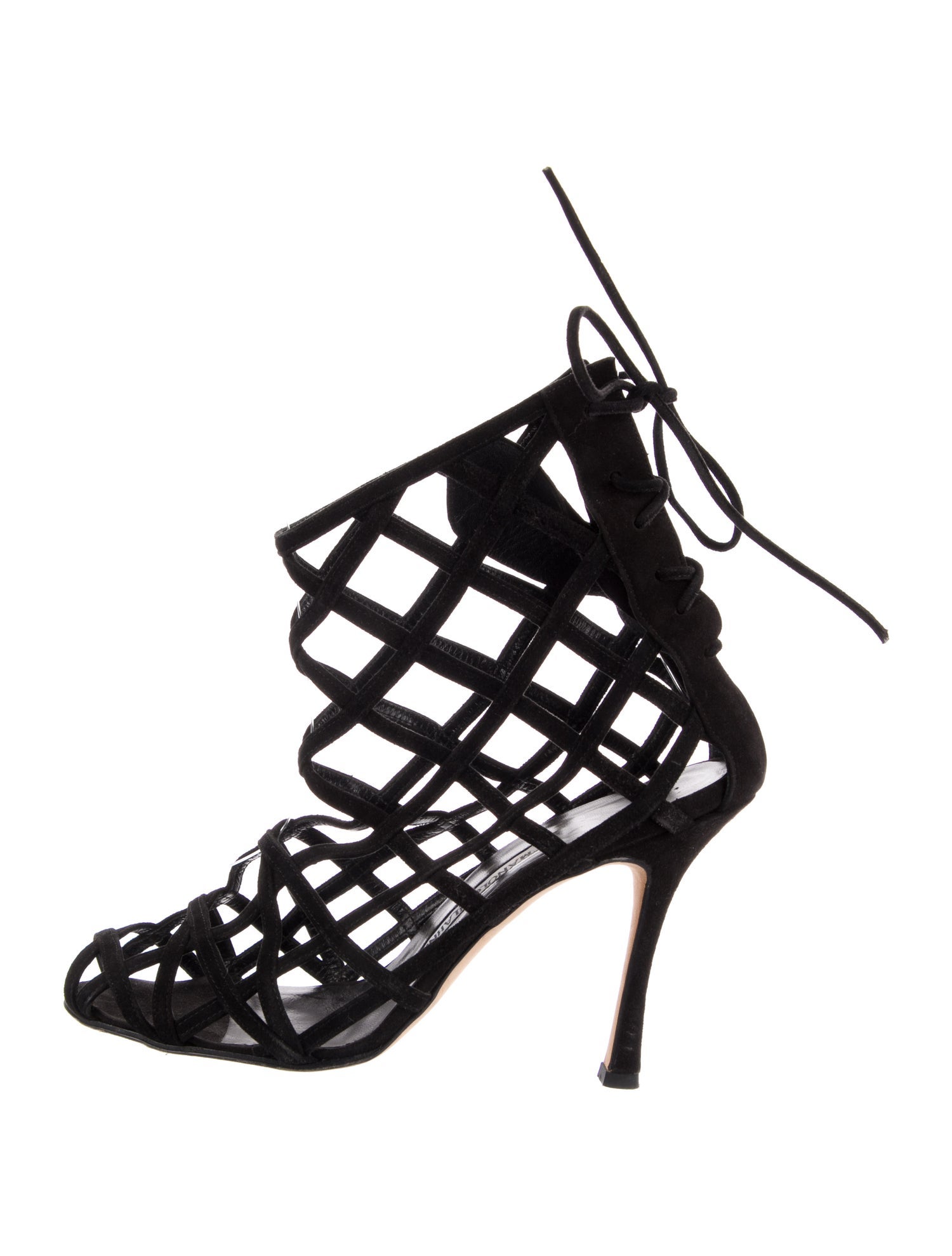 Manolo Blahnik Suede Pumps