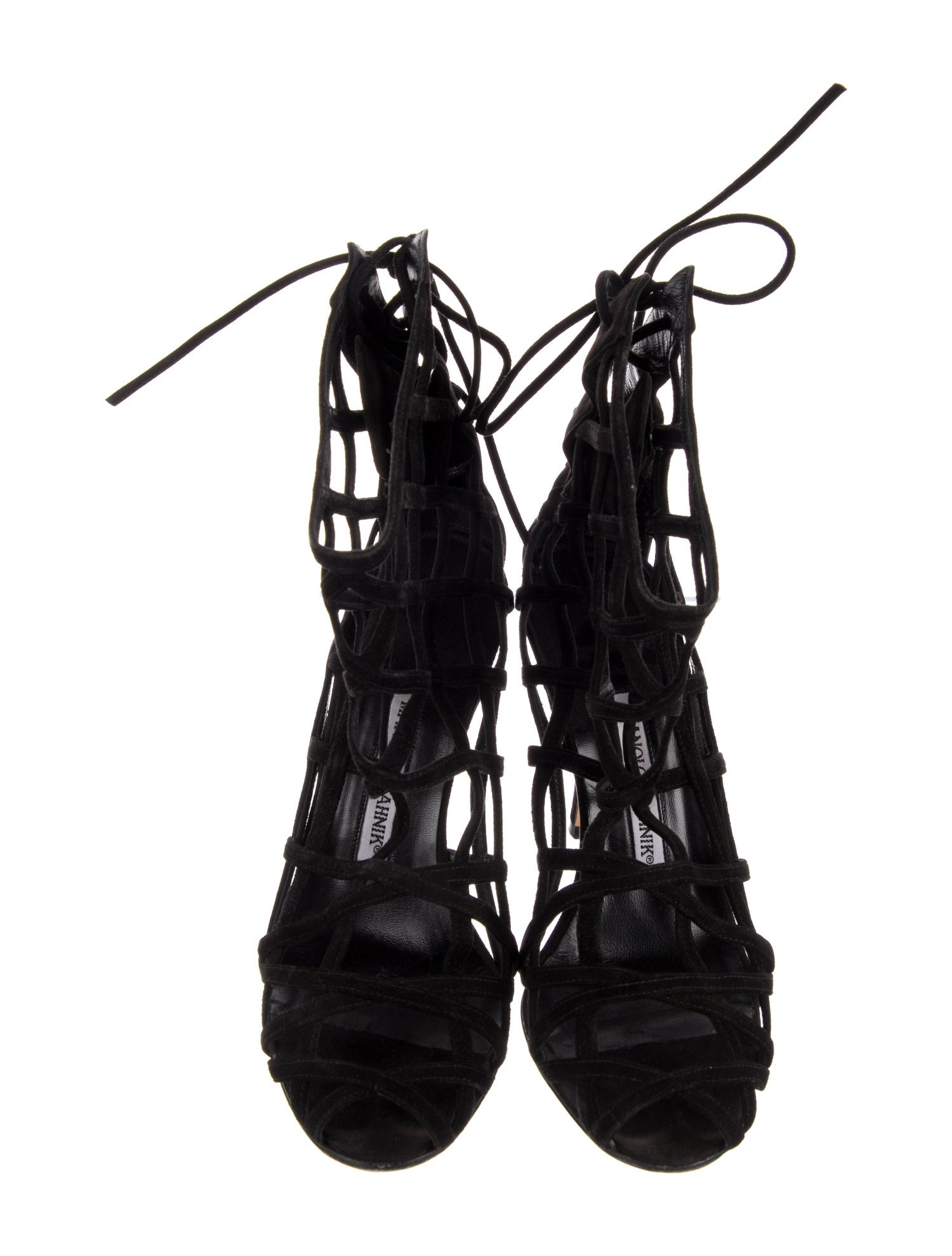 Manolo Blahnik Suede Pumps