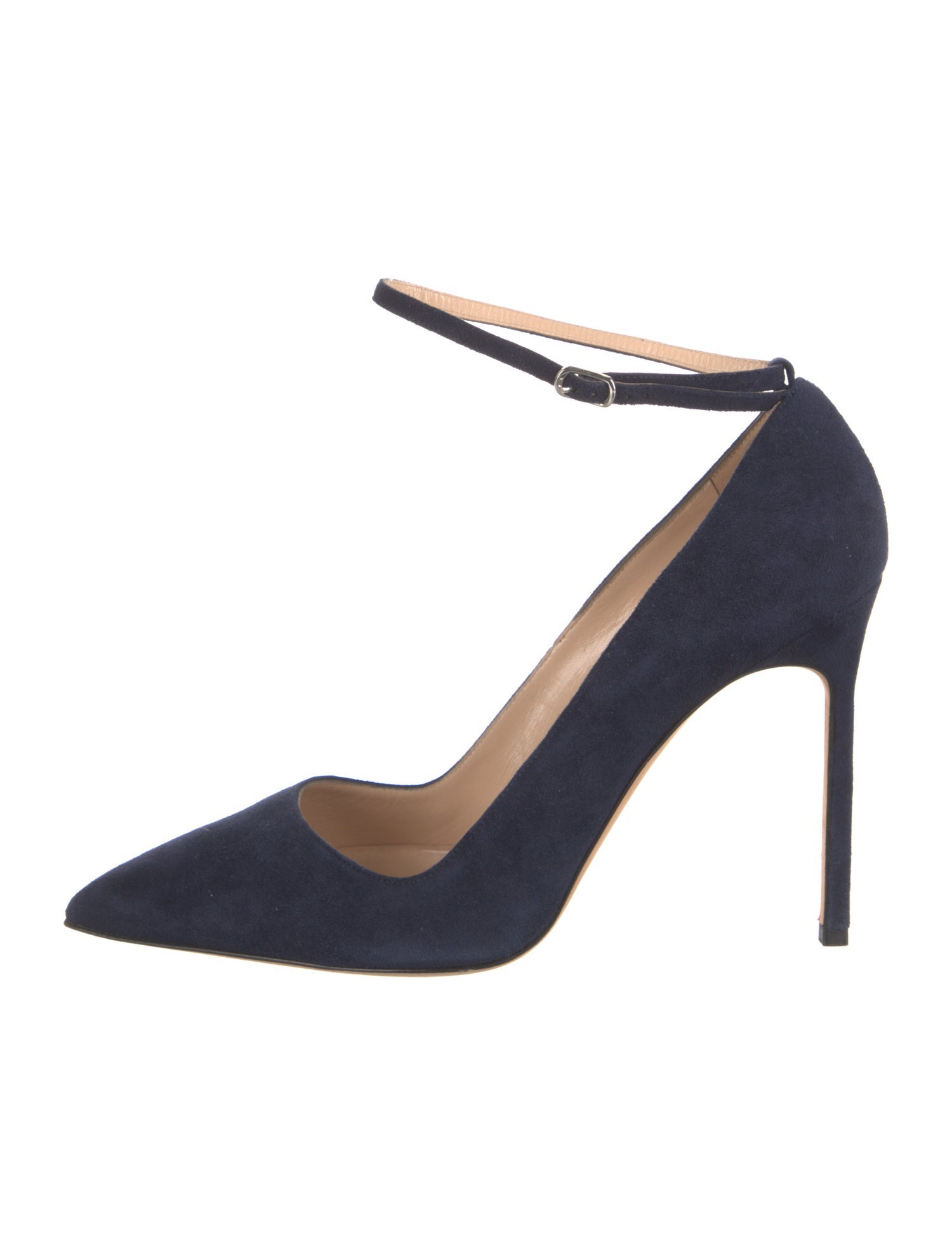 Manolo Blahnik Suede Pumps
