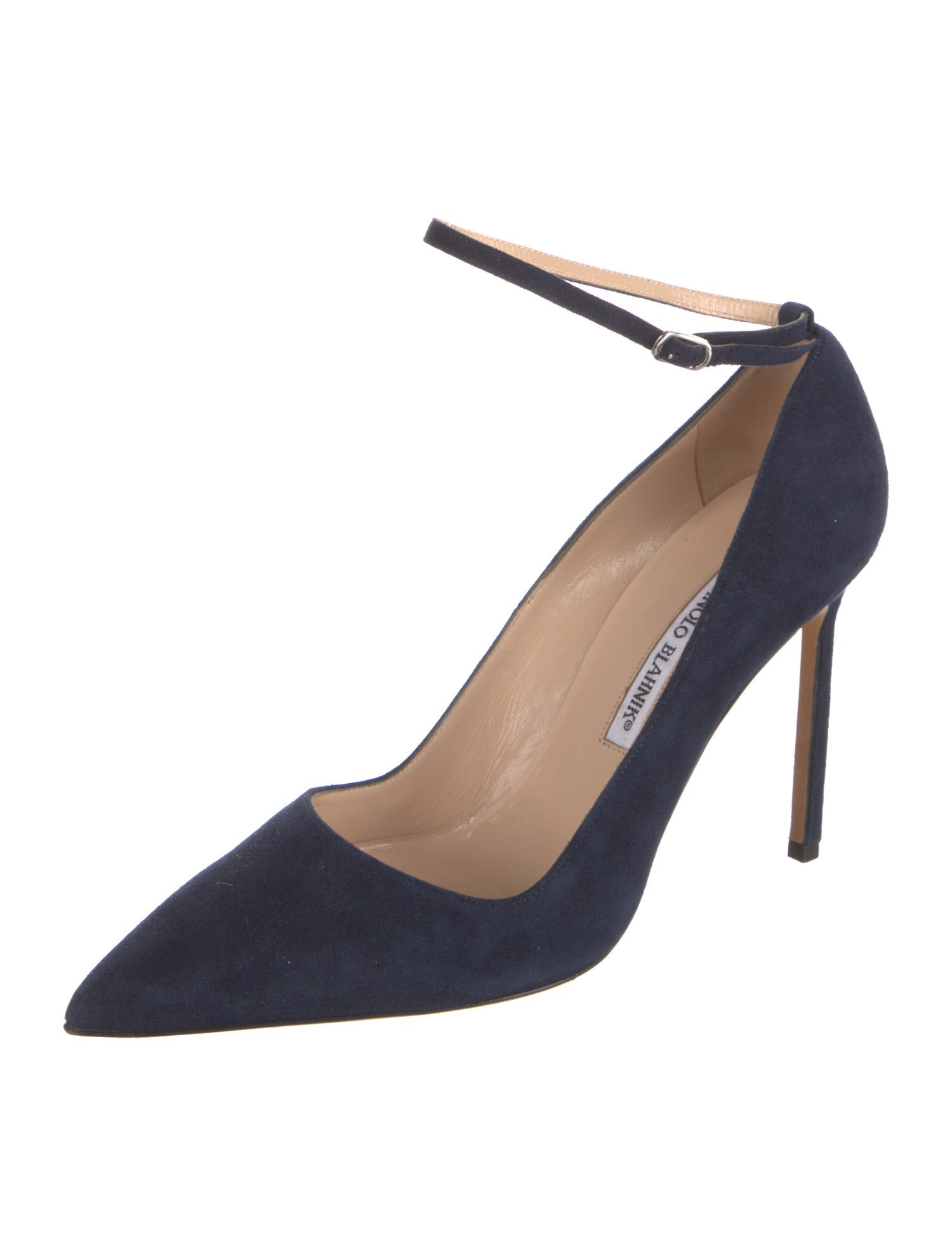 Manolo Blahnik Suede Pumps