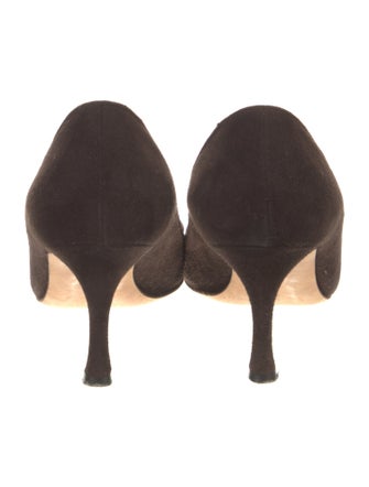 Manolo Blahnik Suede Pumps