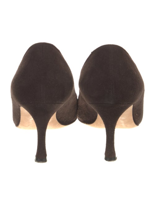 Manolo Blahnik Suede Pumps