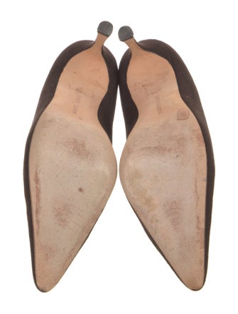 Manolo Blahnik Suede Pumps