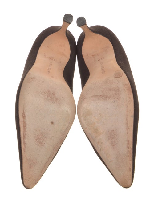 Manolo Blahnik Suede Pumps