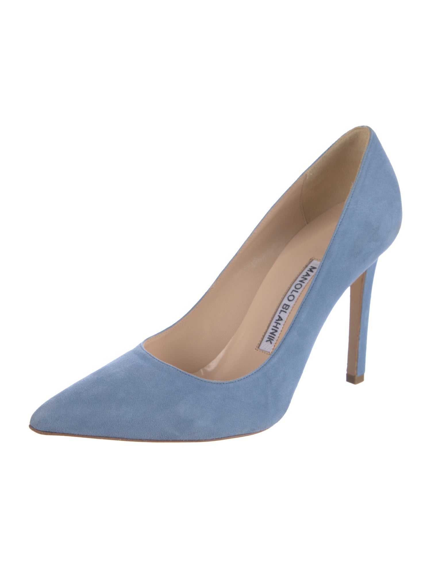 Manolo Blahnik Suede Pumps