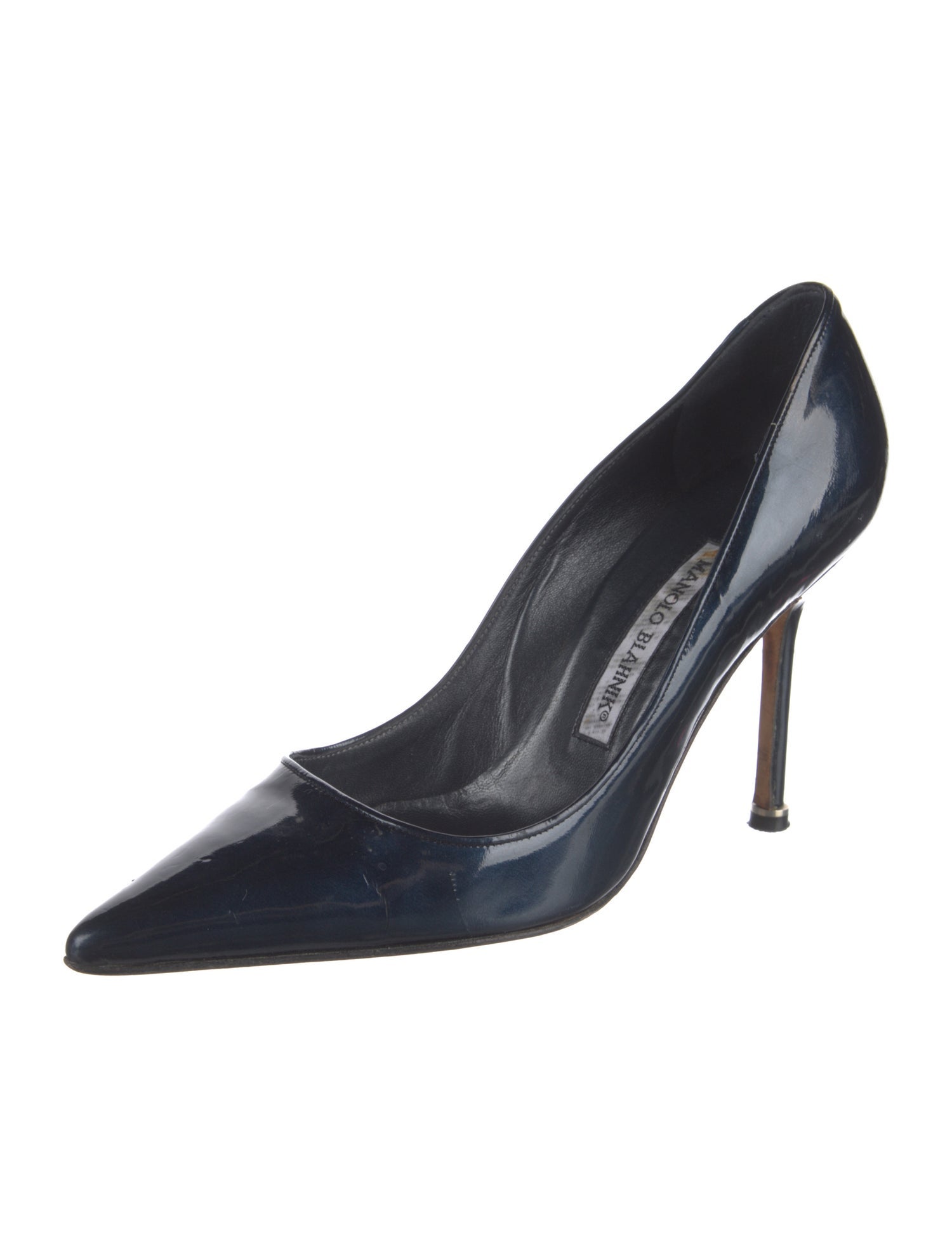 Manolo Blahnik Patent Leather Pumps