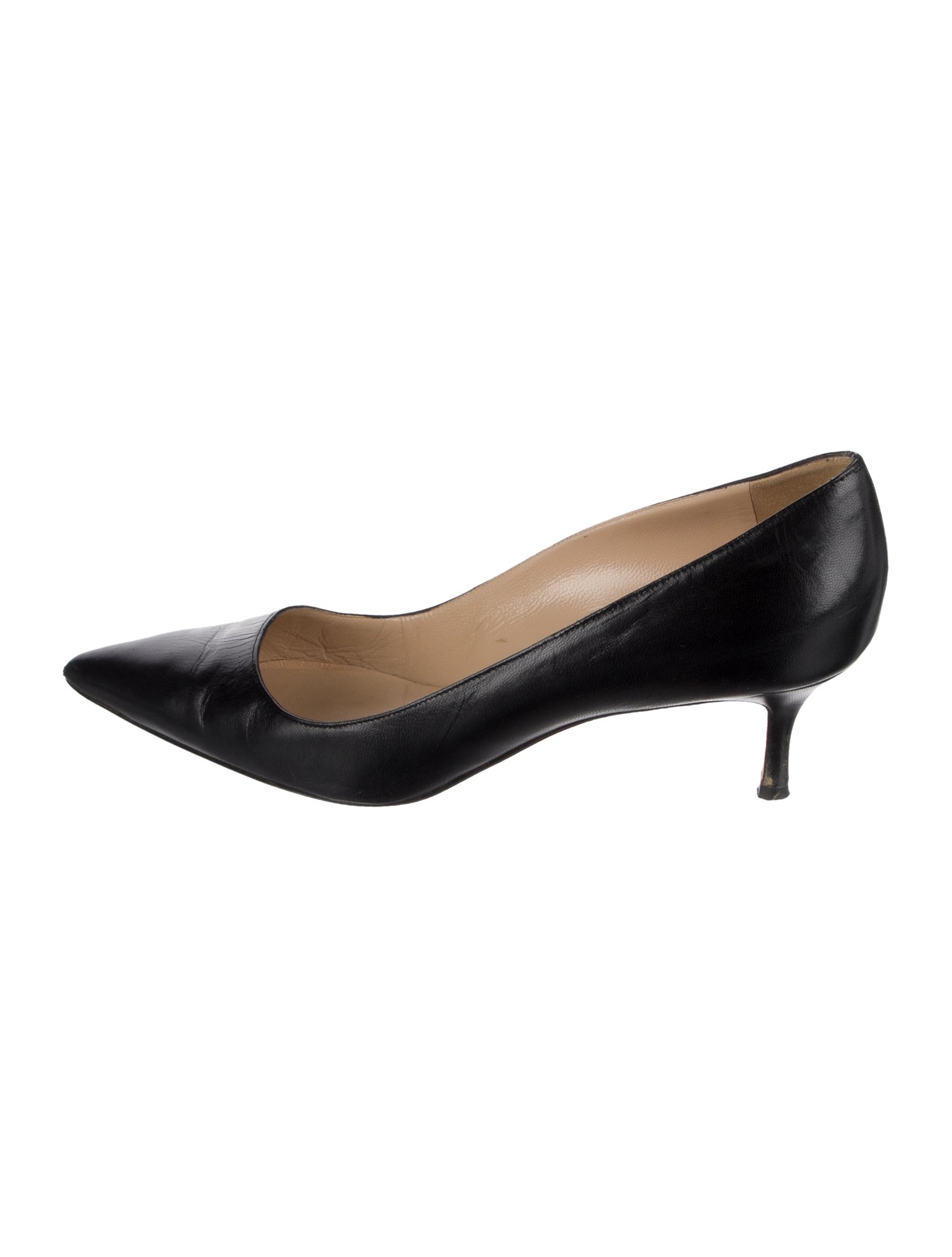 Manolo Blahnik Leather Pumps
