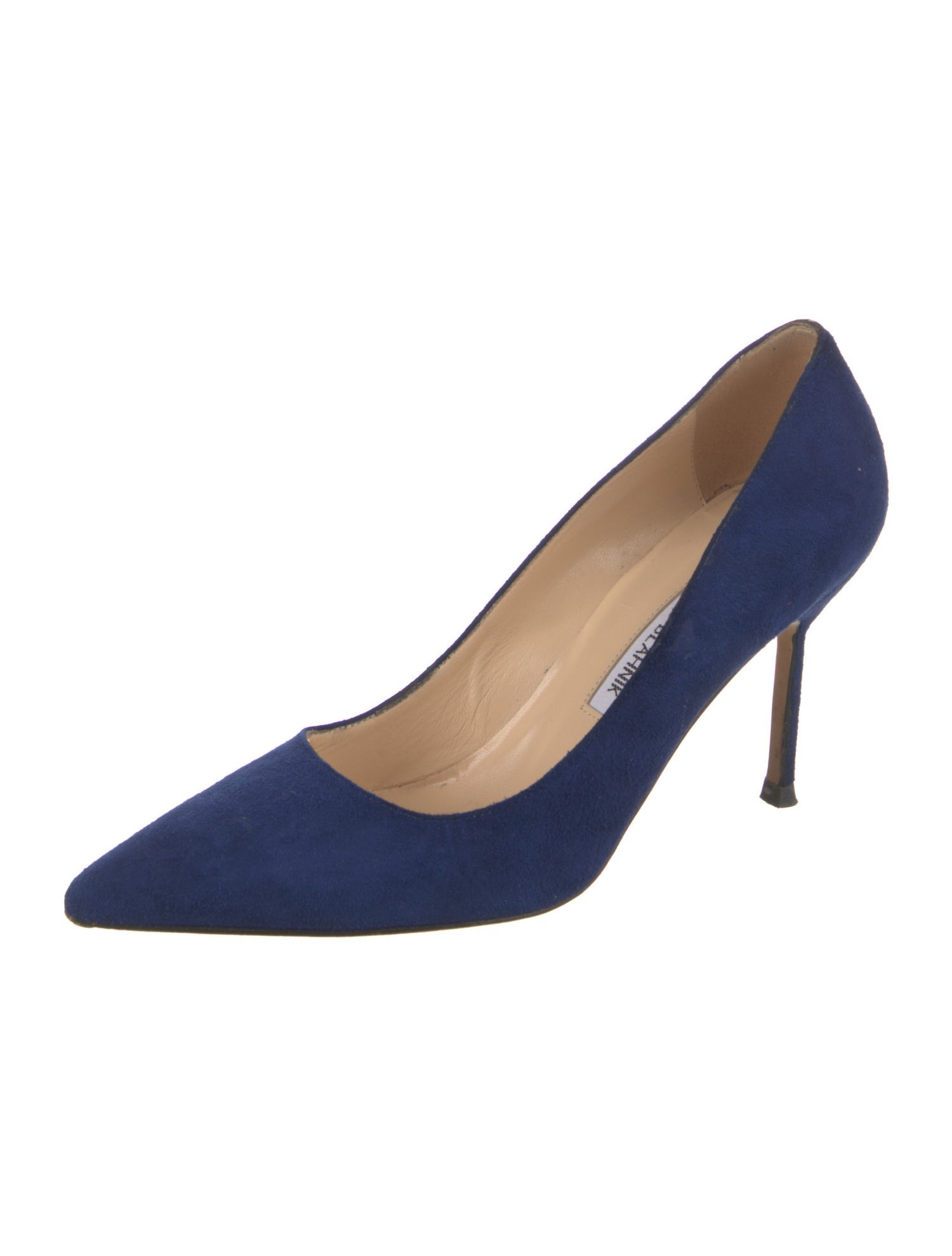 Manolo Blahnik Suede Pumps