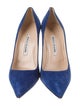 Manolo Blahnik Suede Pumps