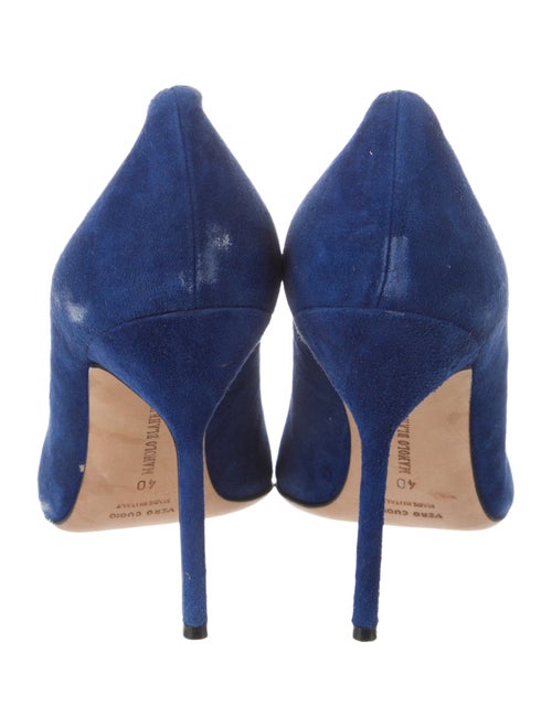 Manolo Blahnik Suede Pumps
