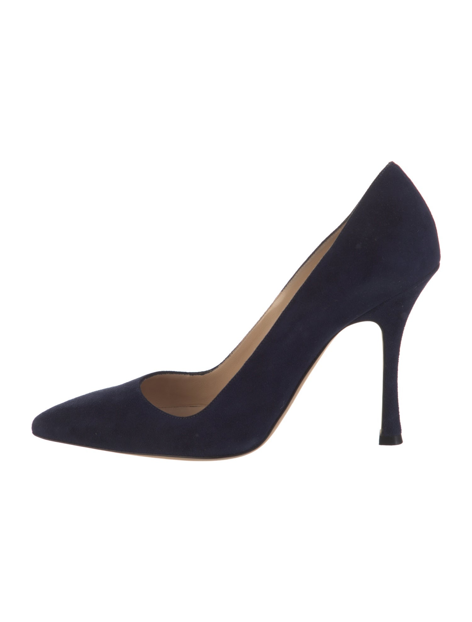 Manolo Blahnik Suede Pumps