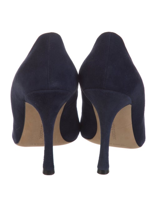 Manolo Blahnik Suede Pumps