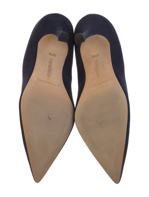 Manolo Blahnik Suede Pumps