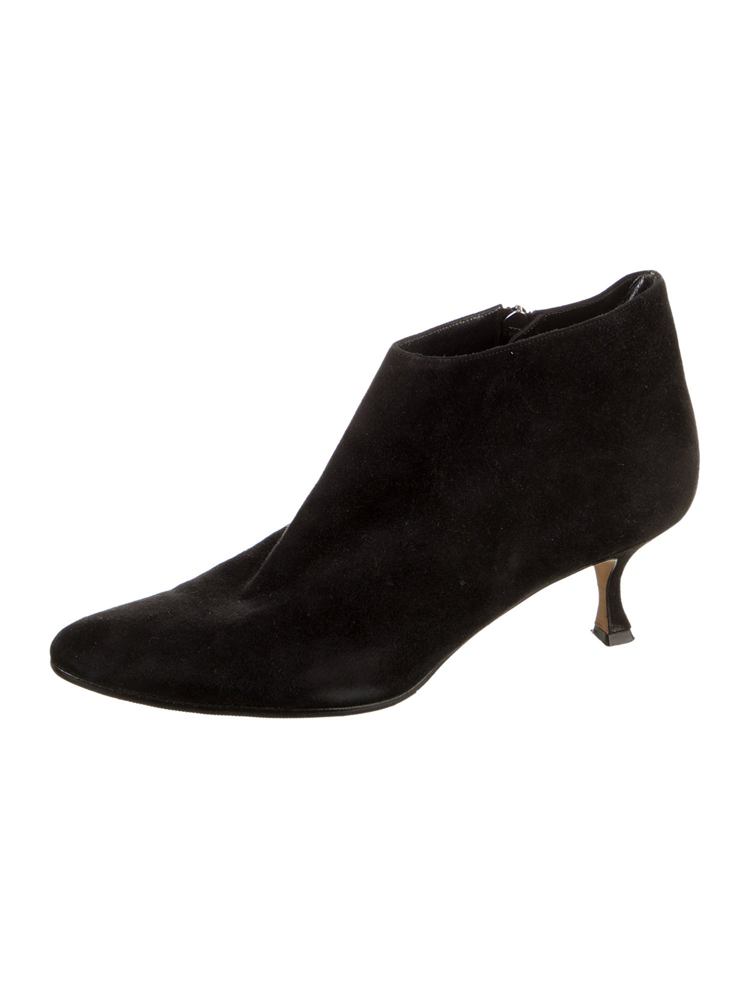 Manolo Blahnik Suede Boots