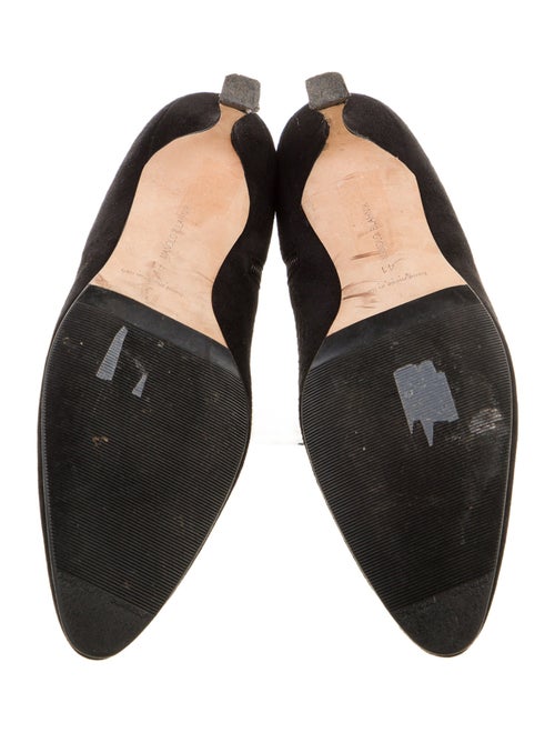 Manolo Blahnik Suede Boots