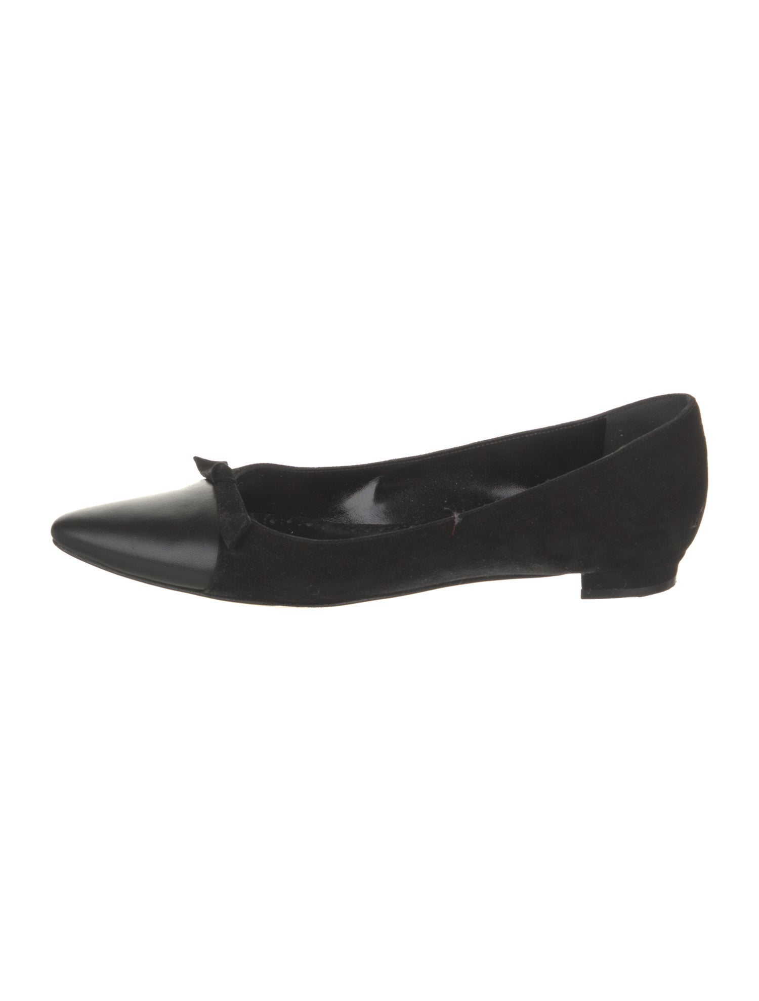 Manolo Blahnik Leather Flats