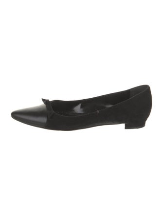 Manolo Blahnik Leather Flats