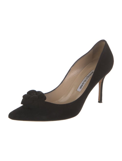 Manolo Blahnik Suede Pumps