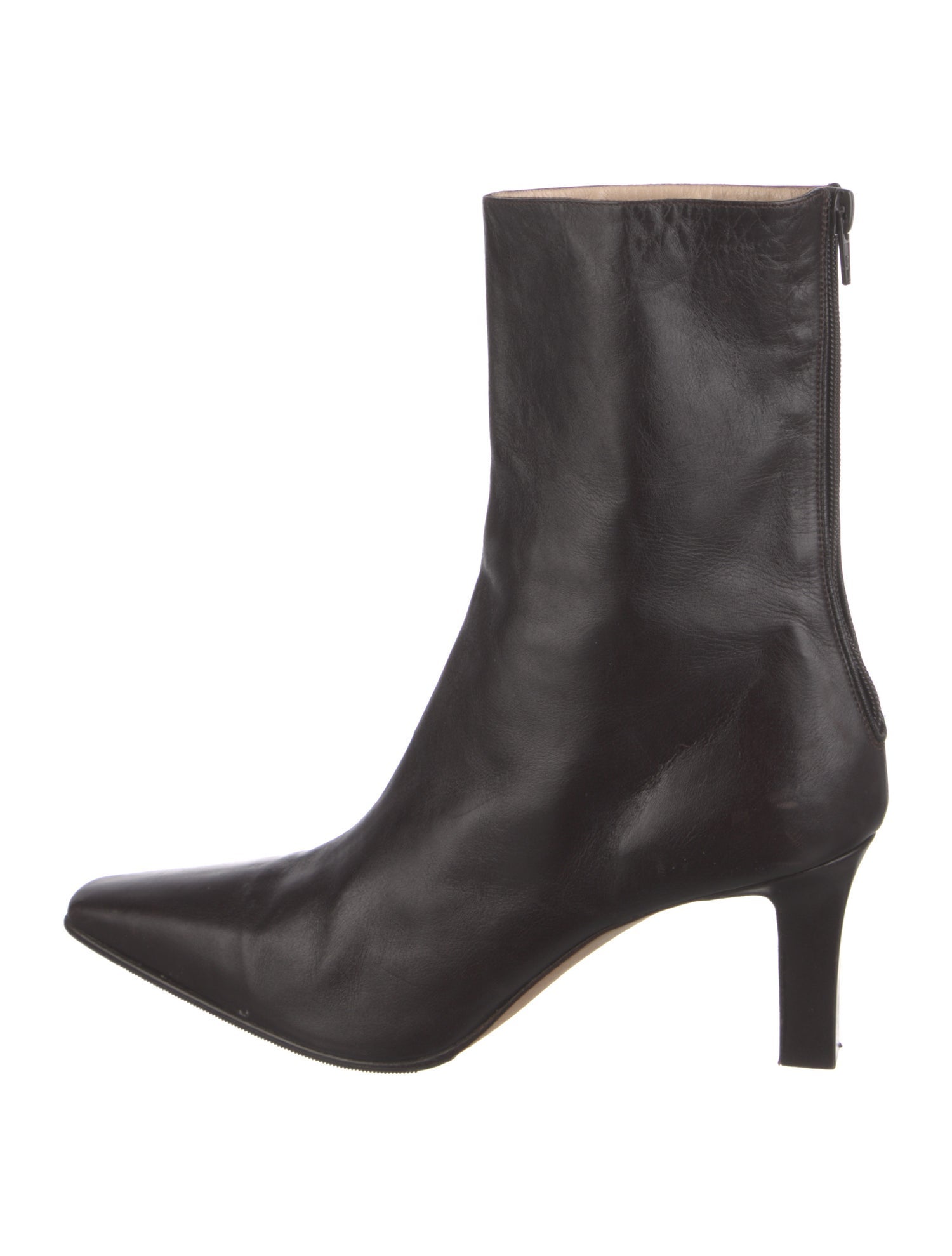 Manolo Blahnik Leather Boots
