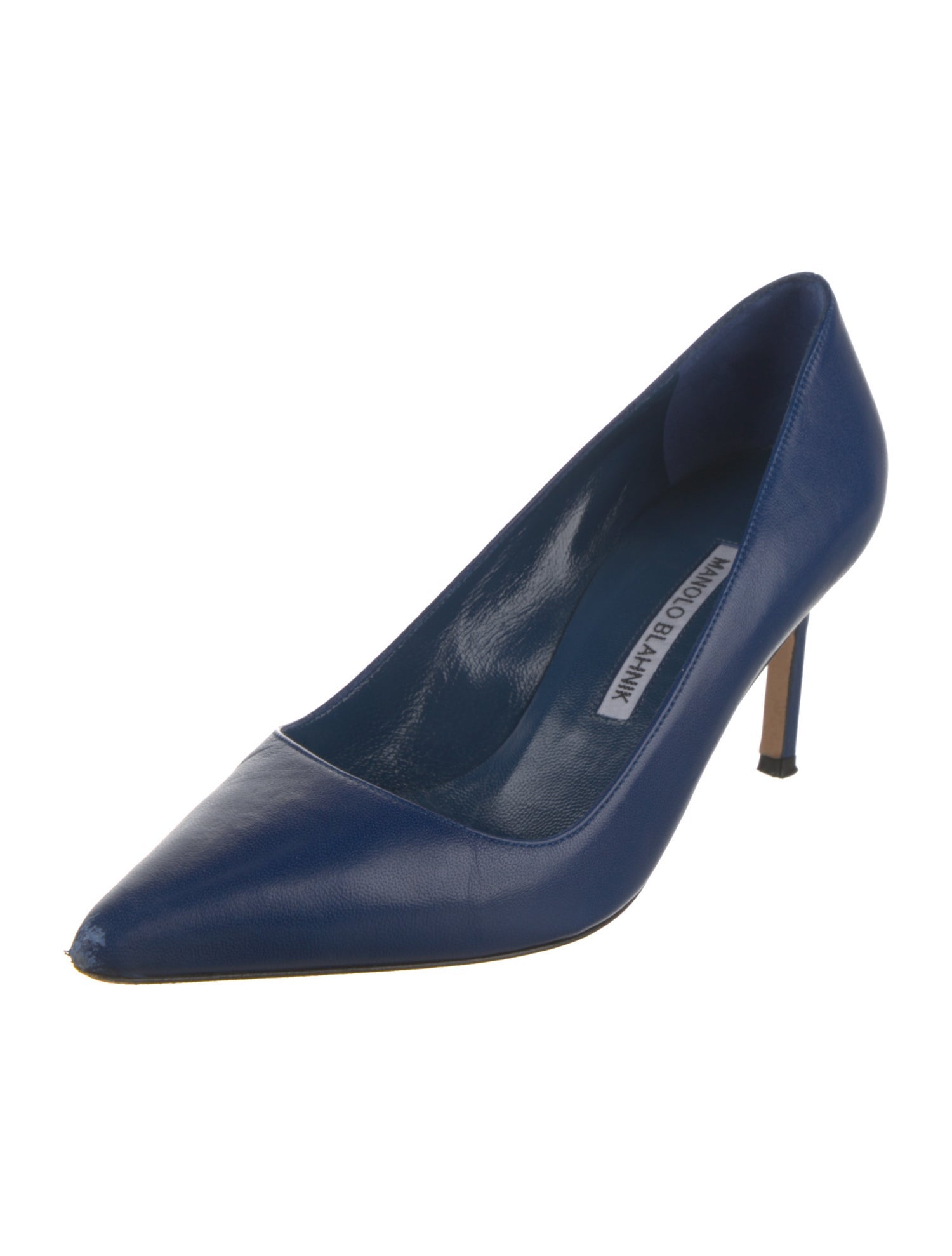 Manolo Blahnik Leather Pumps