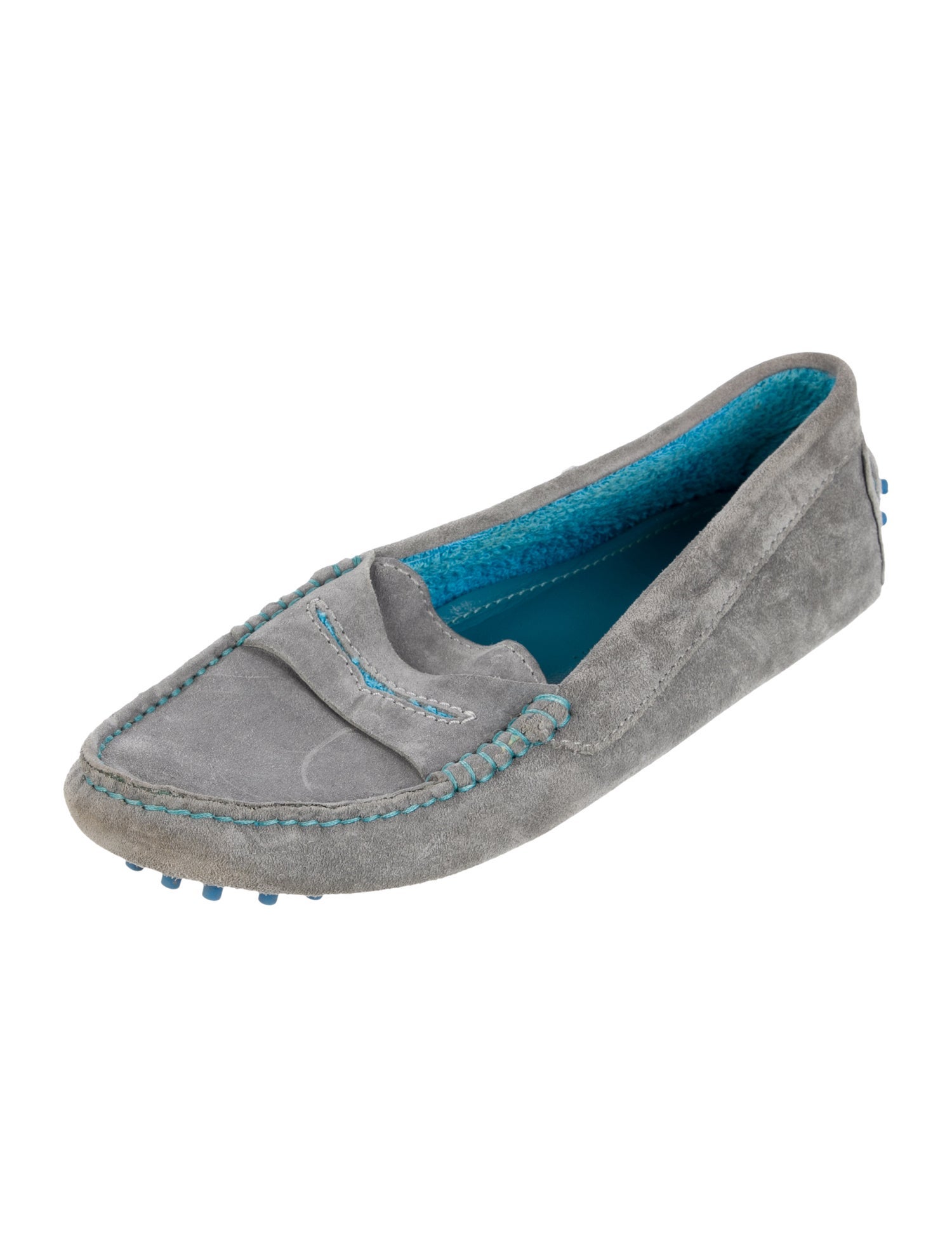 Manolo Blahnik Suede Loafers