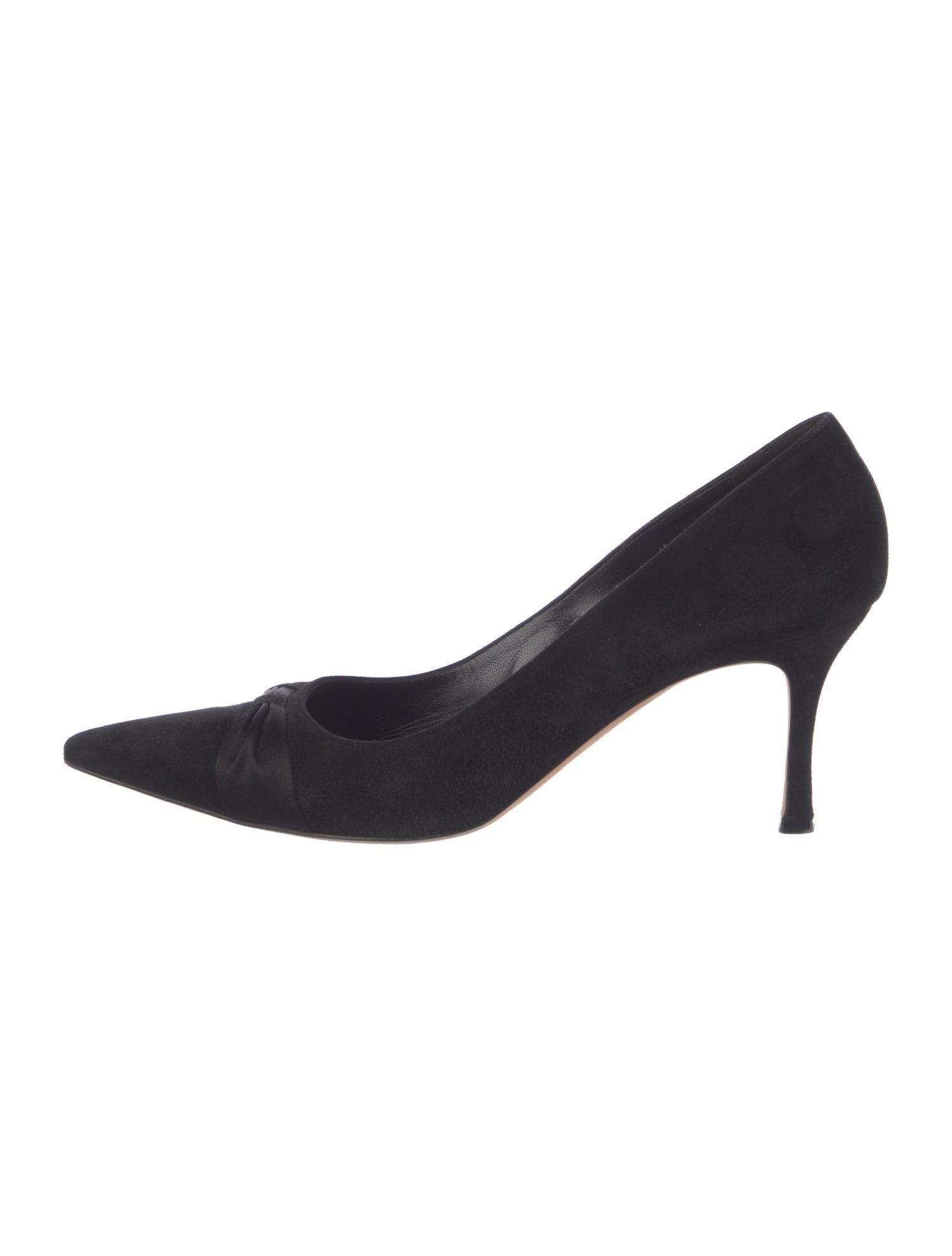 Manolo Blahnik Suede Pumps