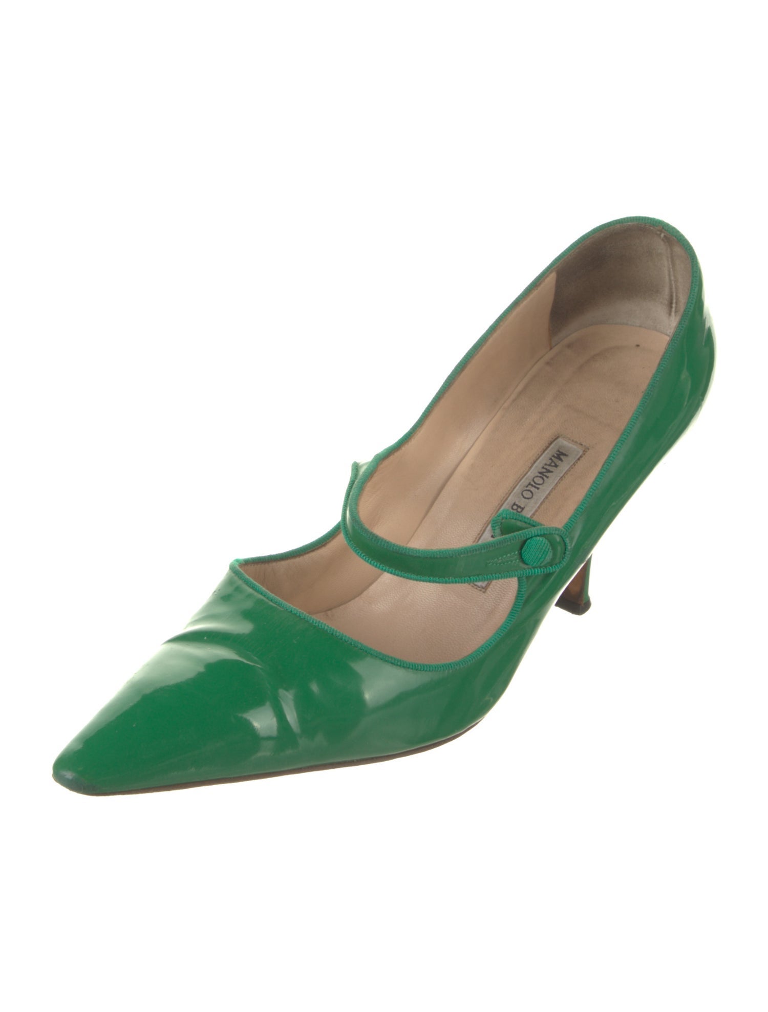 Manolo Blahnik Patent Leather Pumps