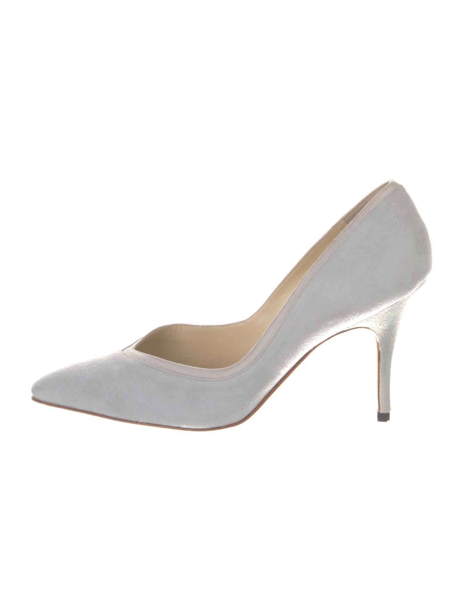 Manolo Blahnik Suede Pumps