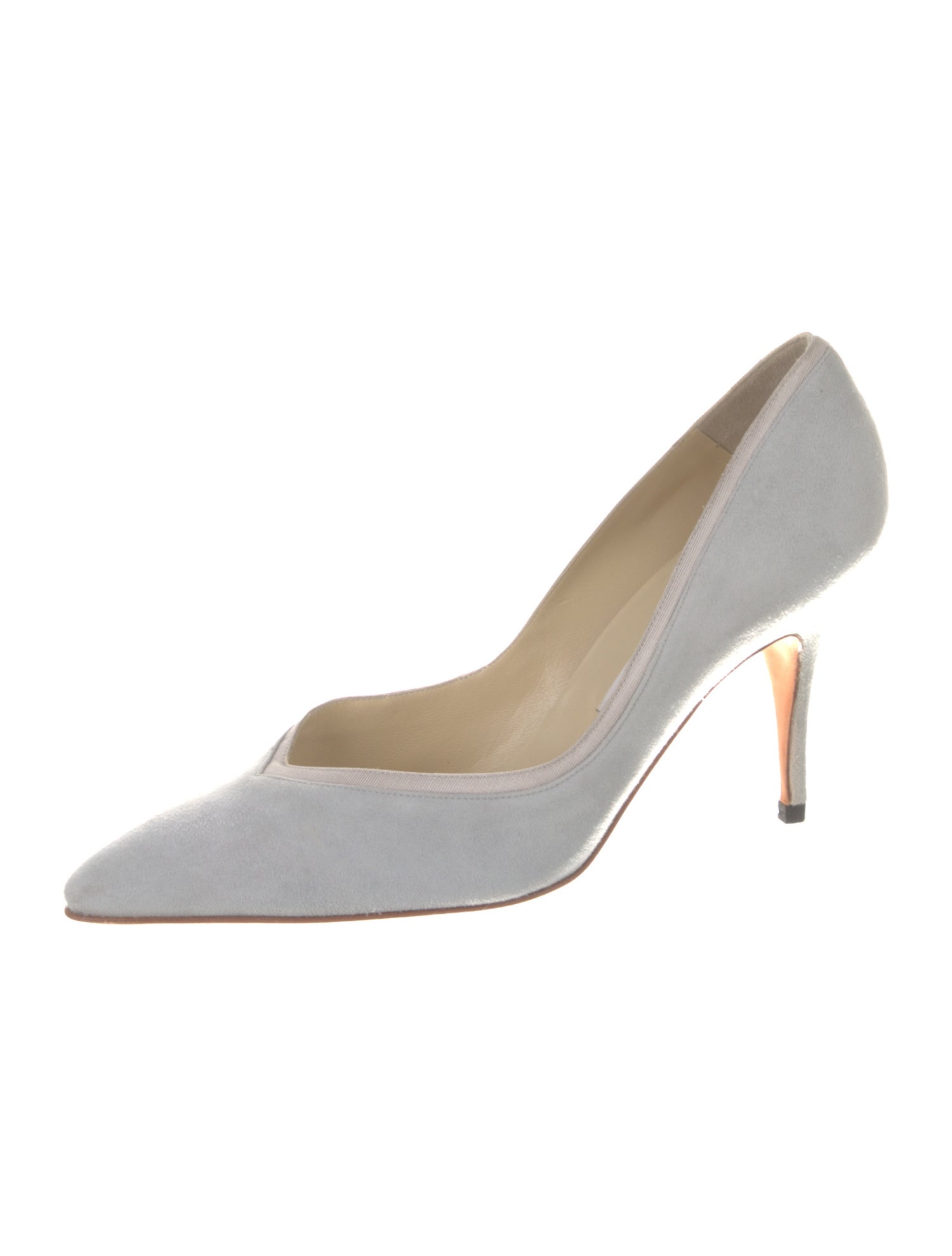 Manolo Blahnik Suede Pumps