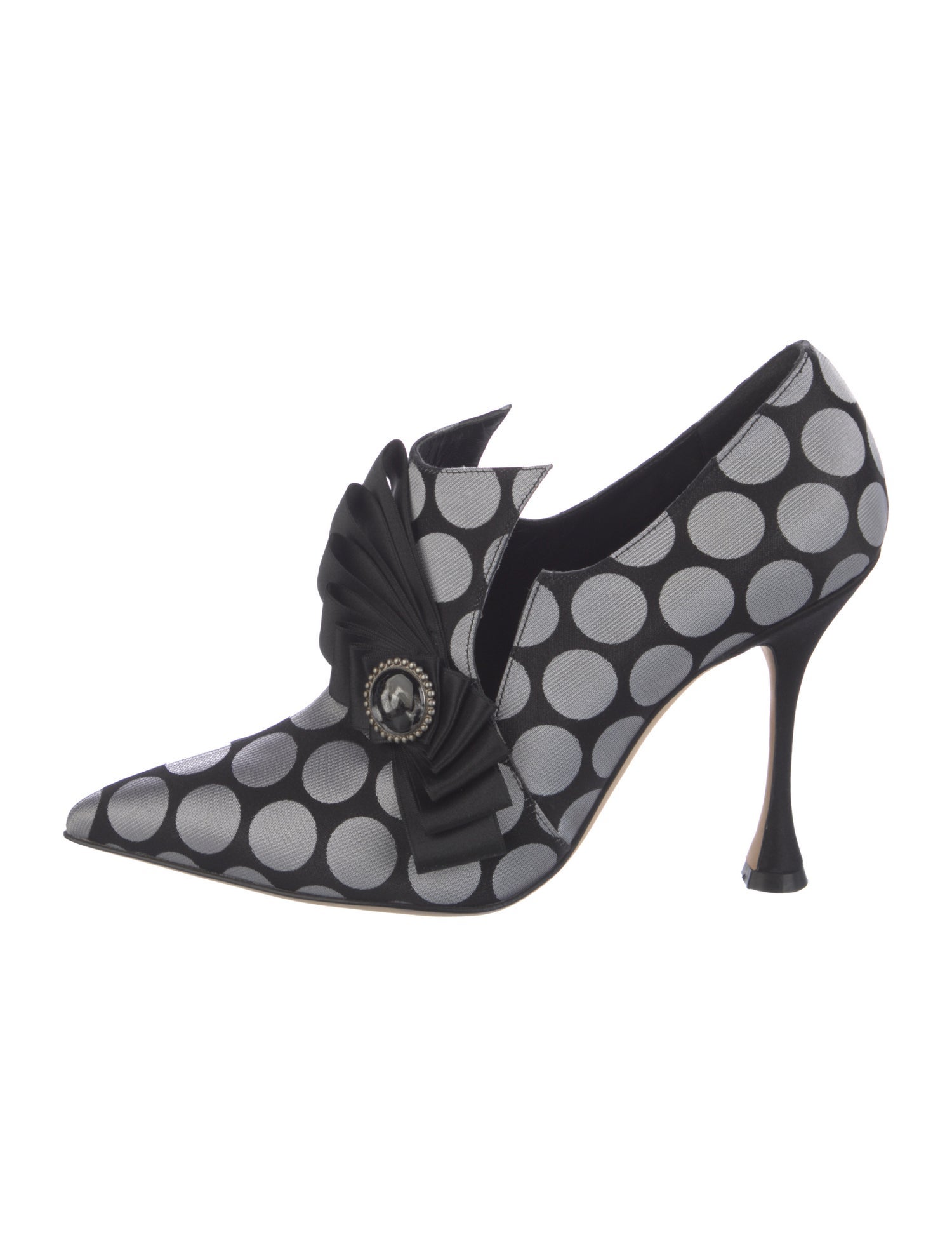 Manolo Blahnik Printed Pumps