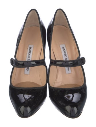 Manolo Blahnik Patent Leather Pumps