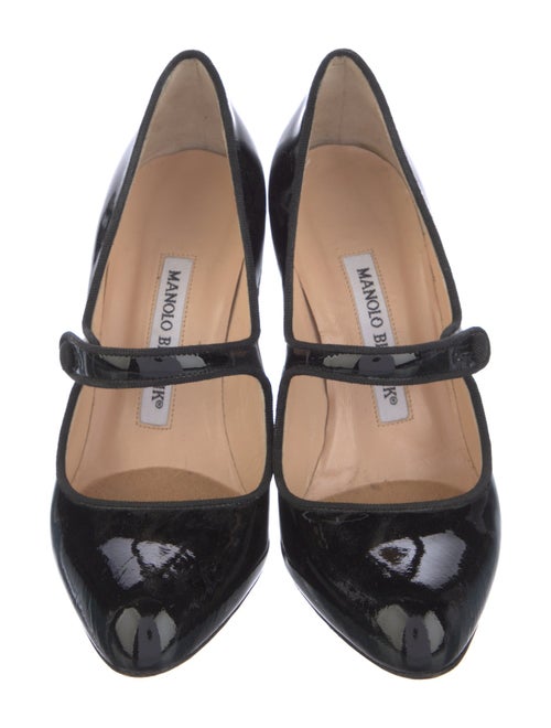 Manolo Blahnik Patent Leather Pumps
