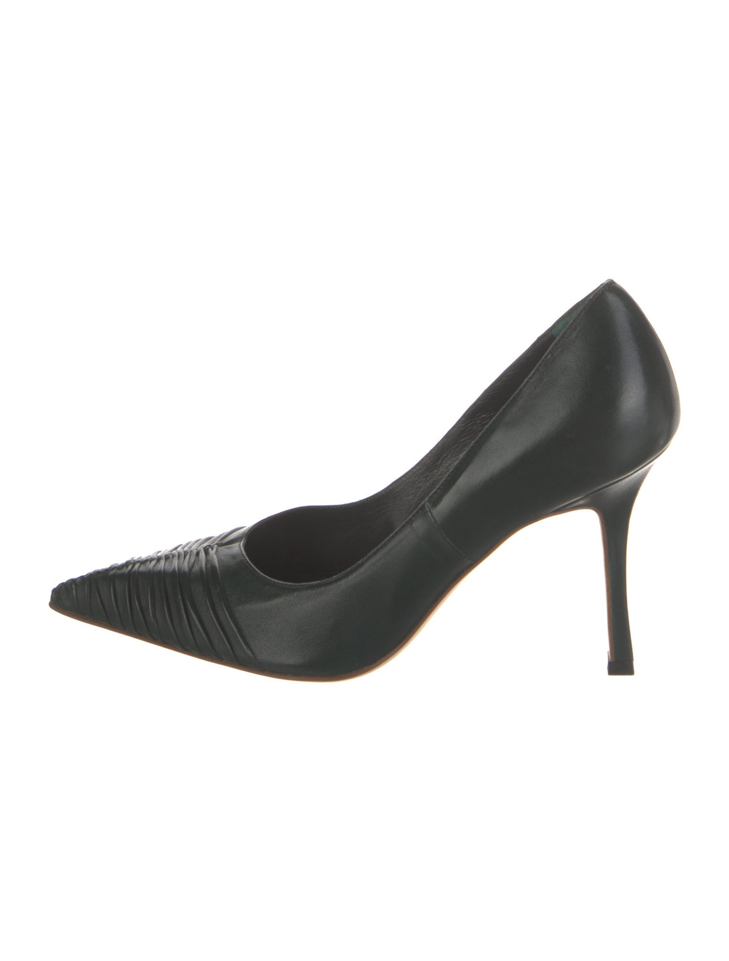 Manolo Blahnik Leather Pumps