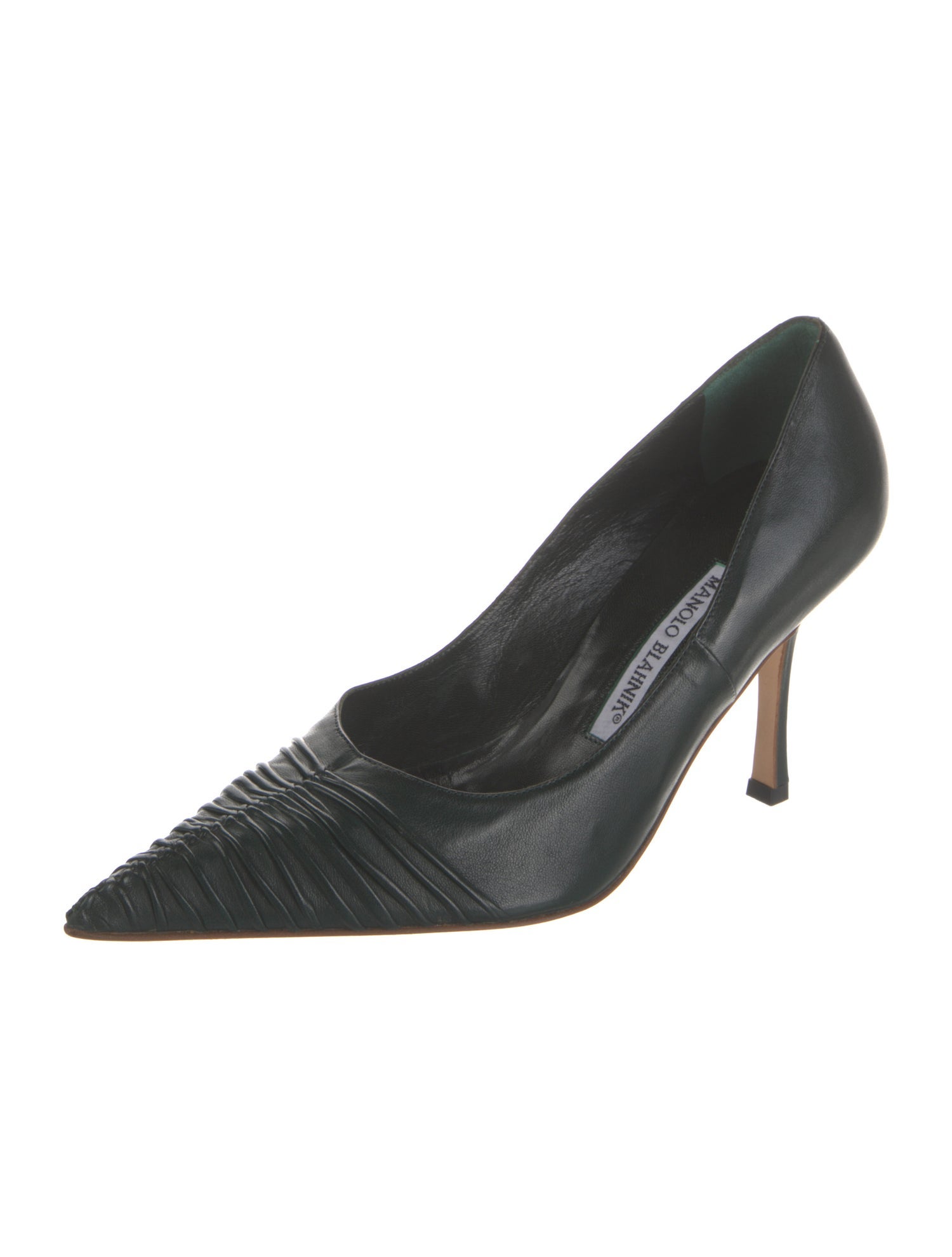 Manolo Blahnik Leather Pumps