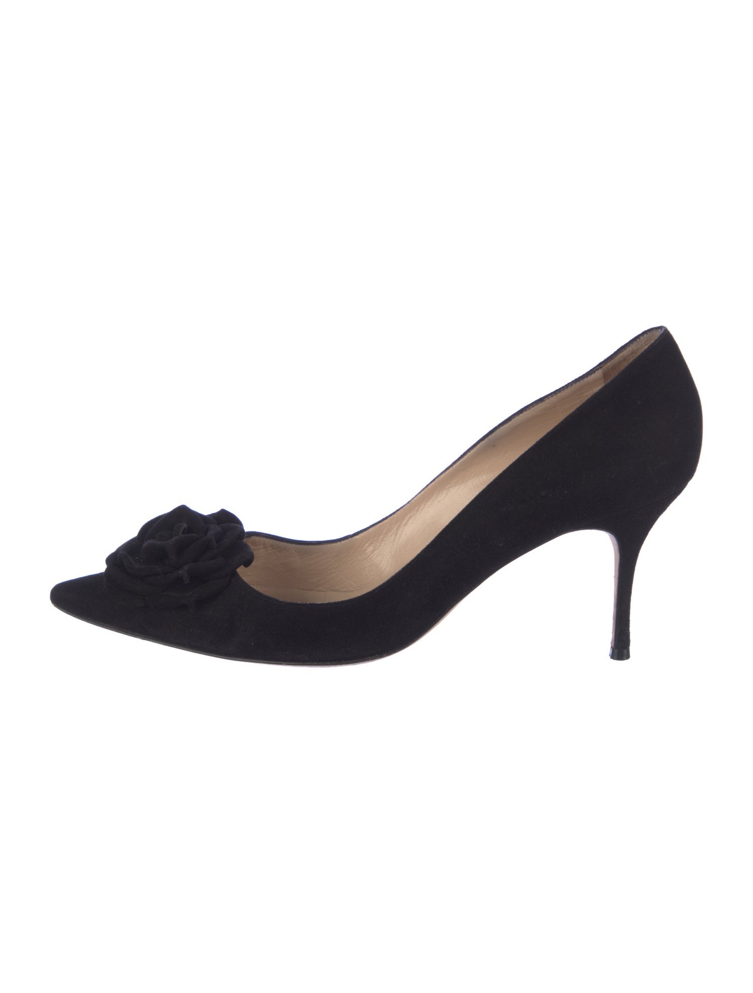 Manolo Blahnik Suede Pumps