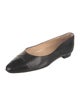 Manolo Blahnik Leather Flats