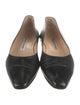 Manolo Blahnik Leather Flats
