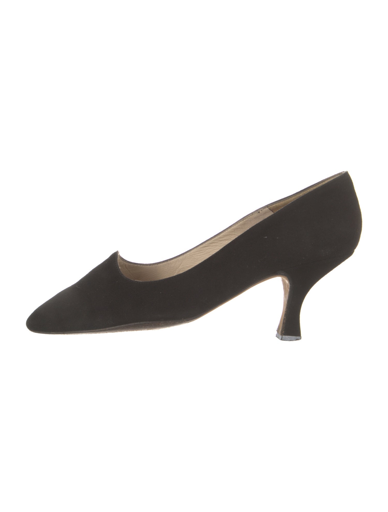 Manolo Blahnik Suede Pumps