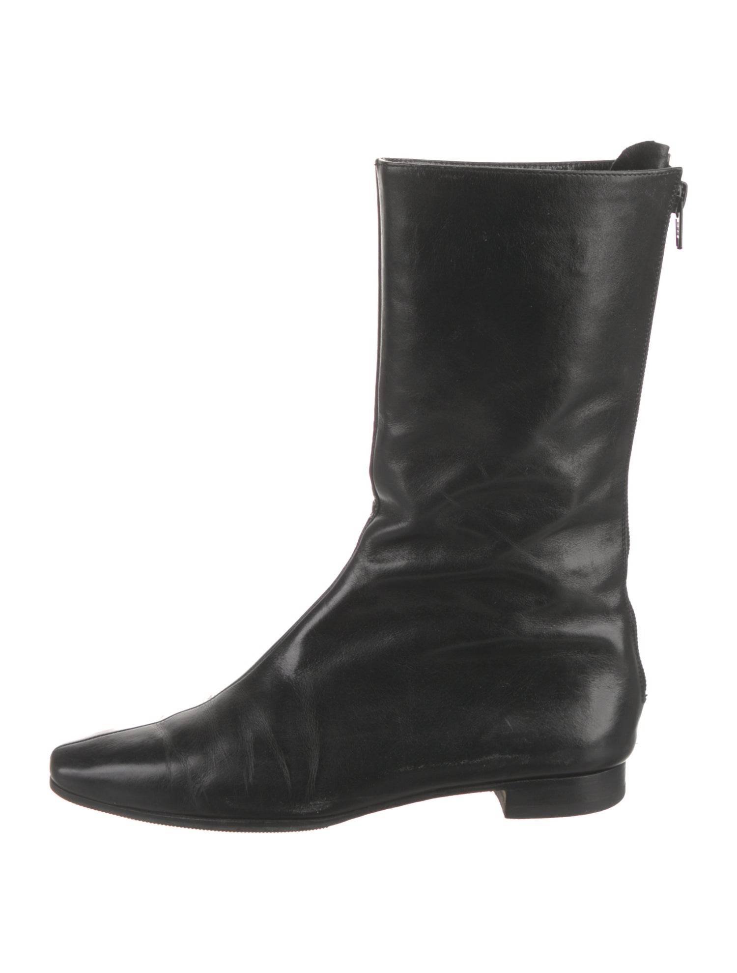 Manolo Blahnik Leather Boots