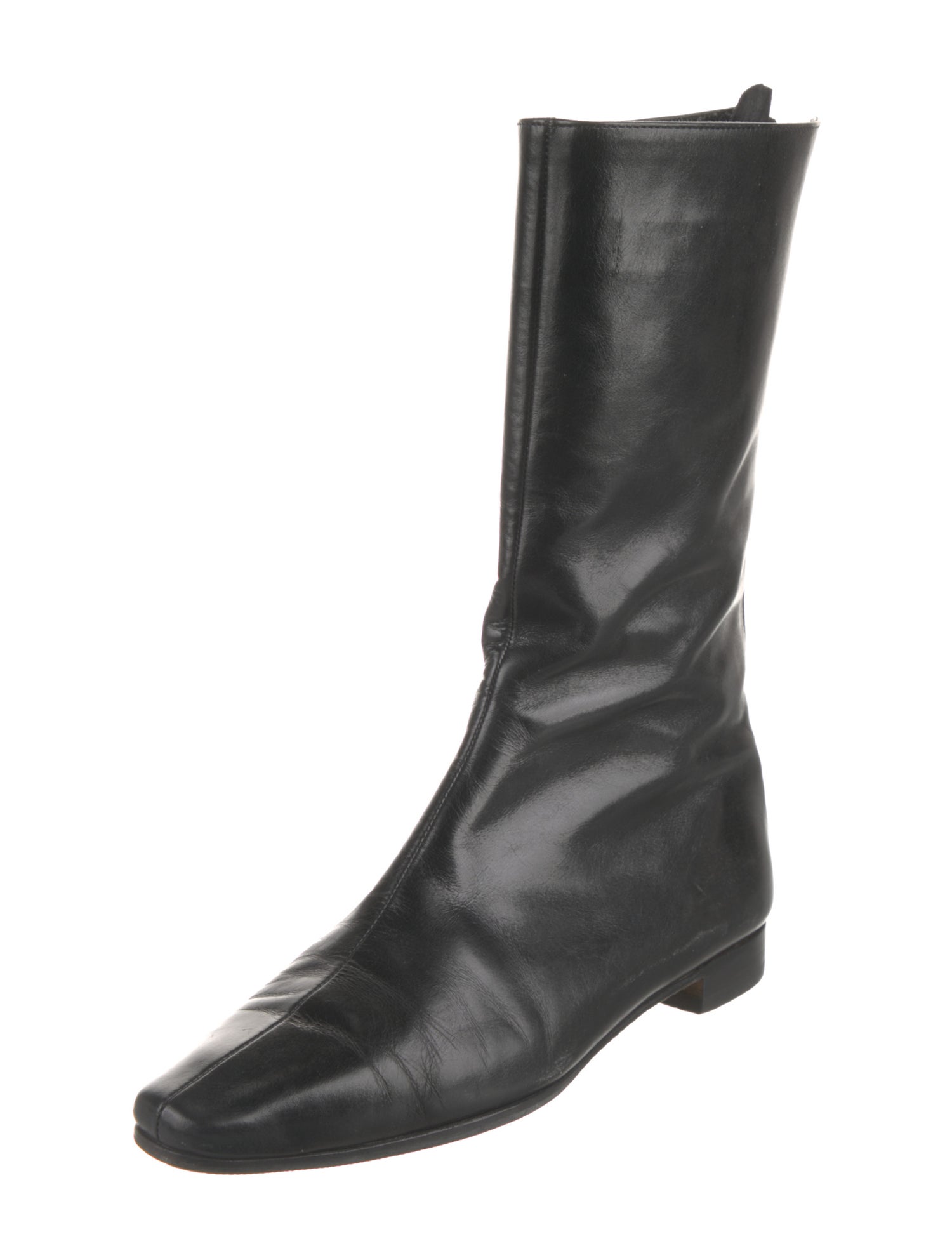 Manolo Blahnik Leather Boots