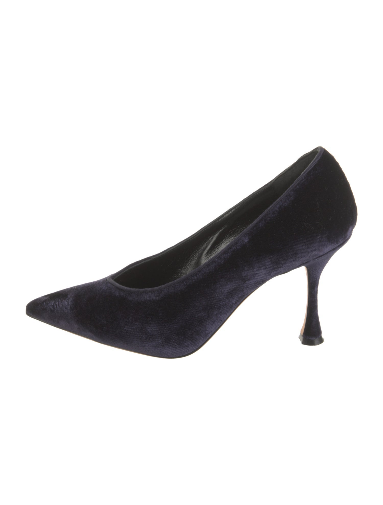 Manolo Blahnik Velvet Pumps