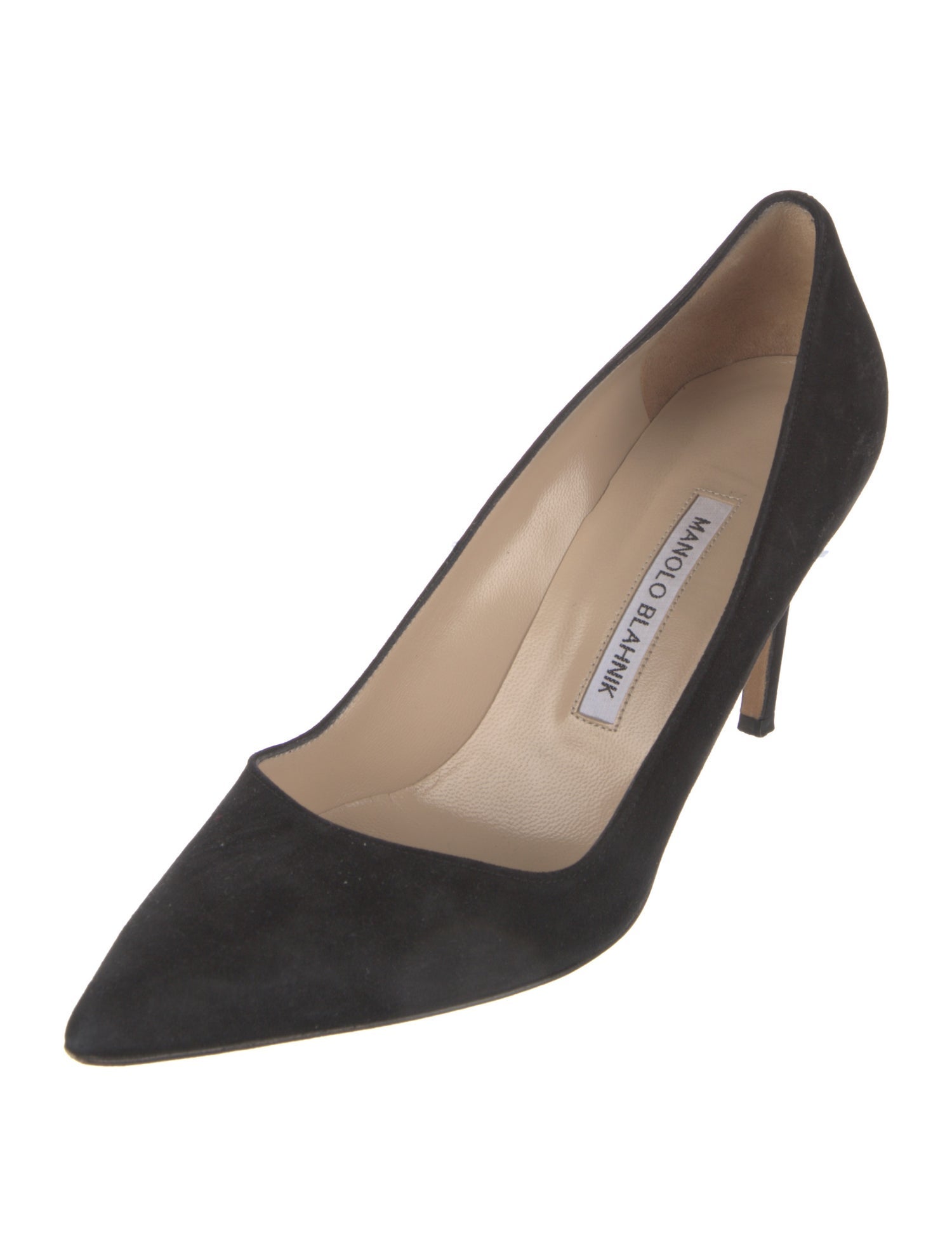 Manolo Blahnik Suede Pumps